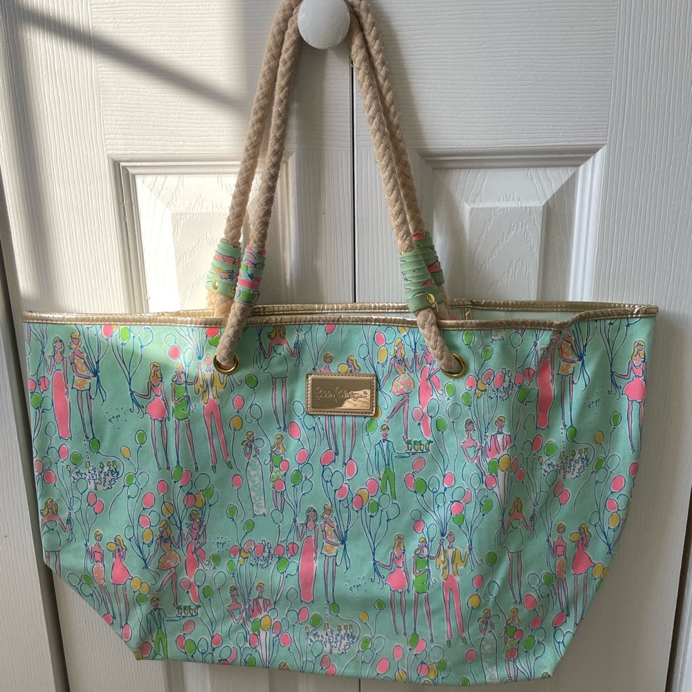 Lily Pulitzer Balloon Pop Tote Bag